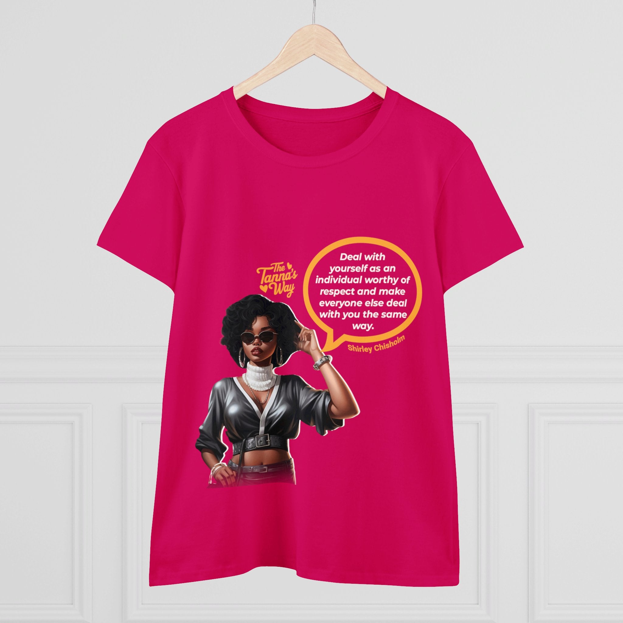 Shirley Chisholm | Women's Midweight Cotton Tee
